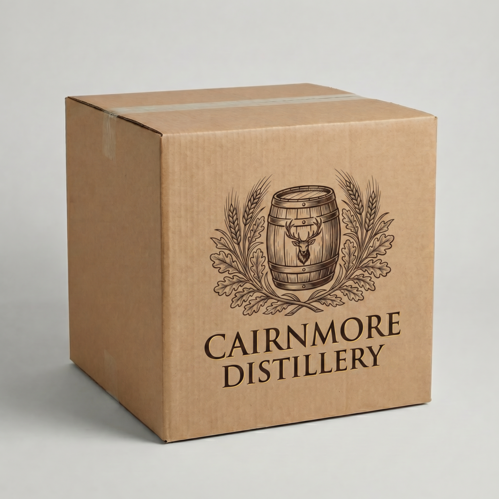 450mm Cube Heavy Duty Cardboard Box | 7mm Kraft Brown | 450L x 450W x 450H (mm) — printed
