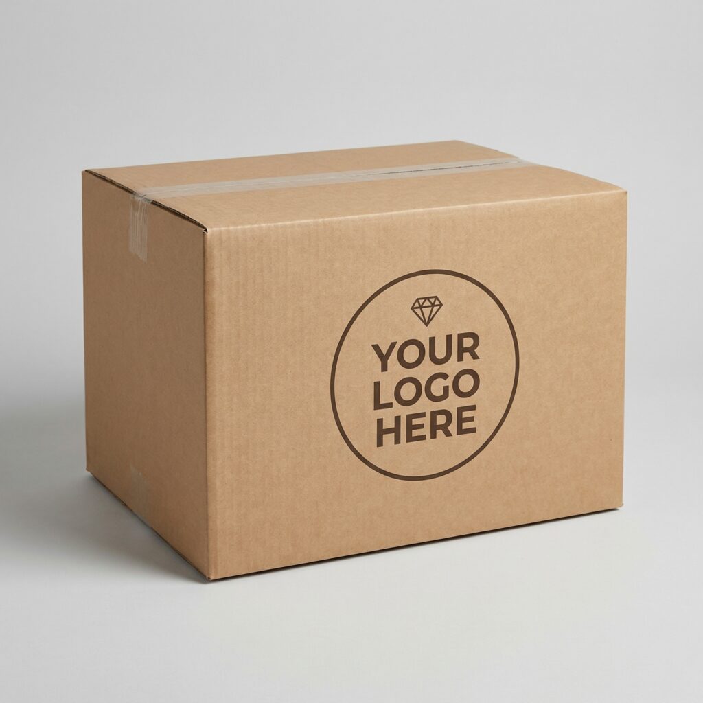 60L Heavy Duty Cardboard Box | 5mm Kraft Brown | 500L x 400W x 300H (mm)