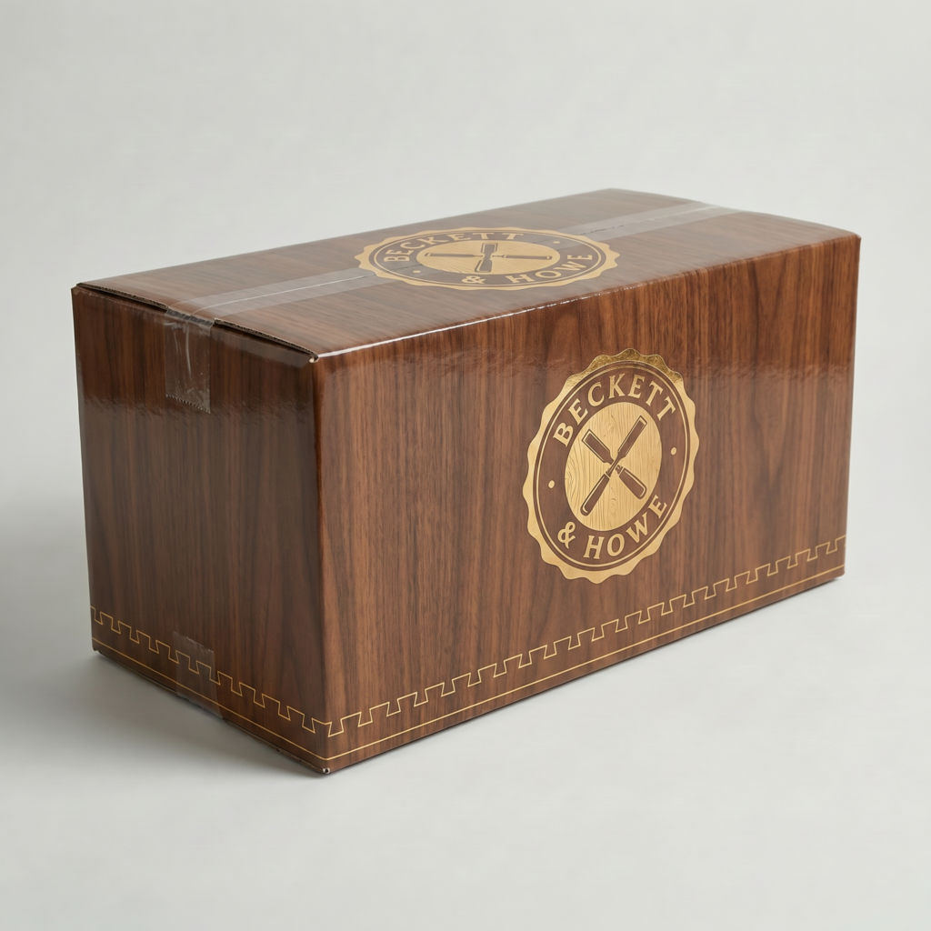 128L Heavy Duty Cardboard Box | 7mm Kraft Brown | 800L x 400W x 400H (mm)