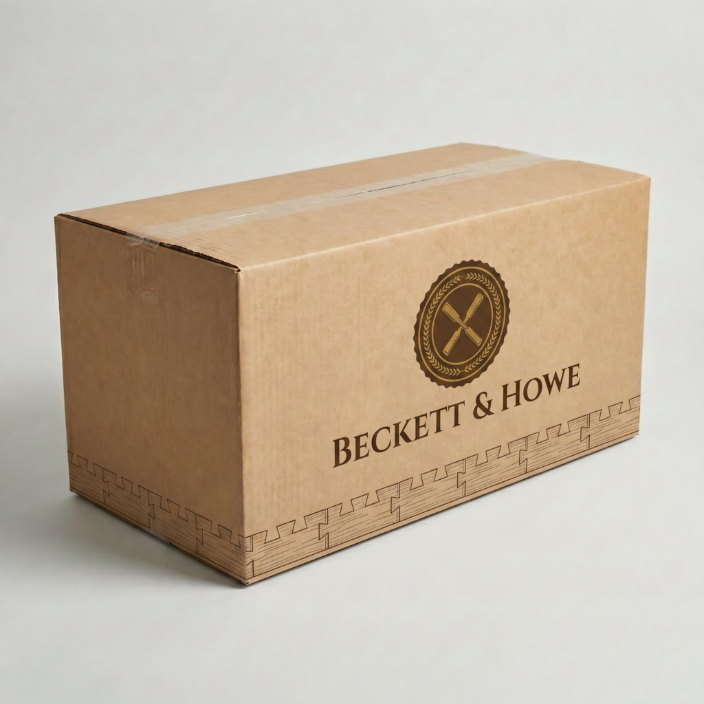 128L Heavy Duty Cardboard Box | 7mm Kraft Brown | 800L x 400W x 400H (mm)