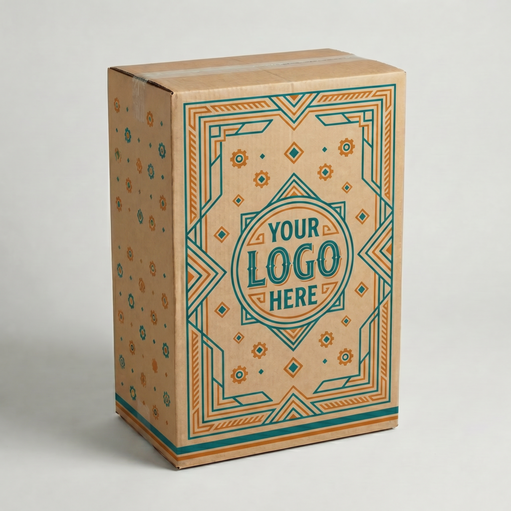 Medium Heavy Duty Suitcase Box | 5mm Kraft Brown | 520L x 320W x 750H (mm)