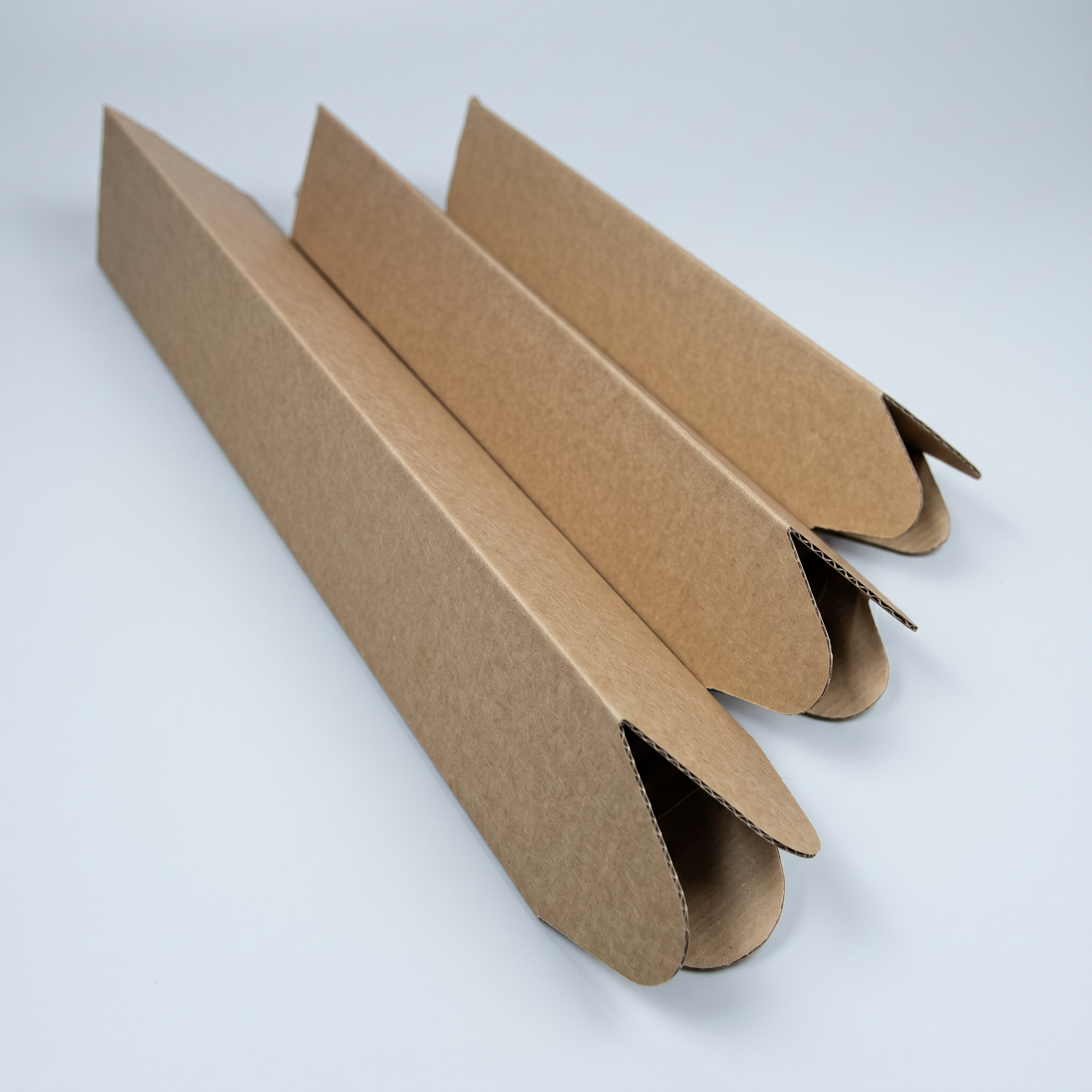 60 x 600mm Brown Triangular Mailing Tube | 5mm Kraft Brown | 60mm (Diameter)