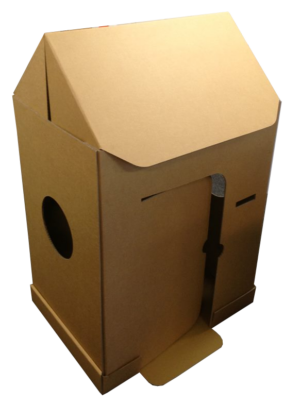 Cardboard Cubby House