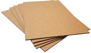 Pad A4-K3: 297x210mm BROWN KRAFT 3mm thick Cardboard (100pce pack)