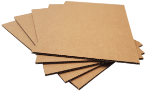 Pad A4-K4: 297x210mm BROWN KRAFT 4mm thick Cardboard (70pce pack)