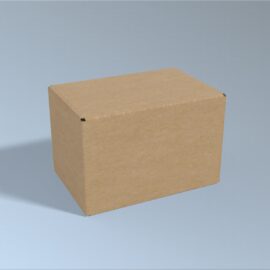 Square Utility Cardboard Box | 3mm Kraft Brown | 240L x 160W x 155H (mm)