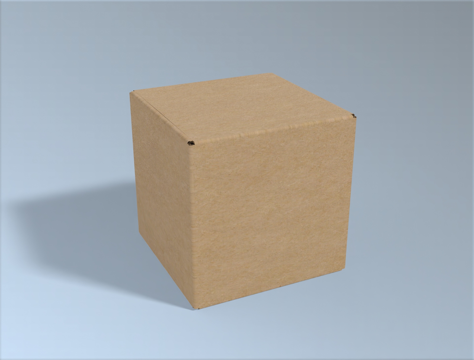 200mm Cube Cardboard Box | 3mm Kraft Brown | 200L x 200W x 200H (mm)