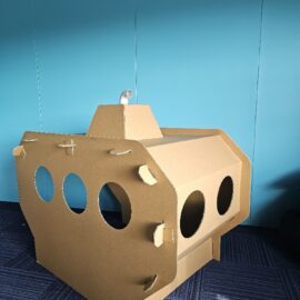 Cardboard Submarine