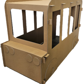 Cardboard 8 Seater Bus