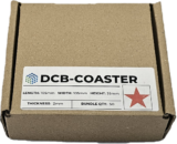 DCB-COASTER-Brown: 105-105-35