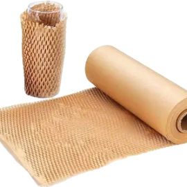 Geami Kraft Honeycomb Paper Roll 420m – 100% Recyclable